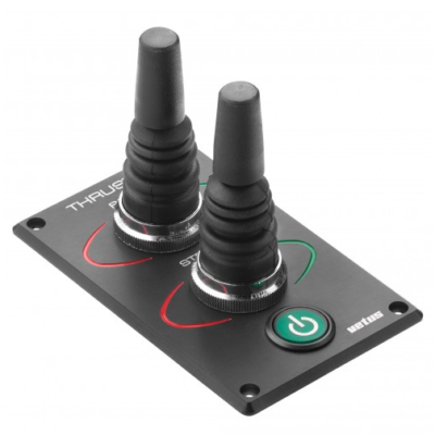 VETUS THRUSTER PANEL WITH 2 JOYSTICKS FOR HYDRAULIC THRUSTERS 1 VETUS THRUSTER PANEL WITH 2 JOYSTICKS FOR HYDRAULIC THRUSTERS