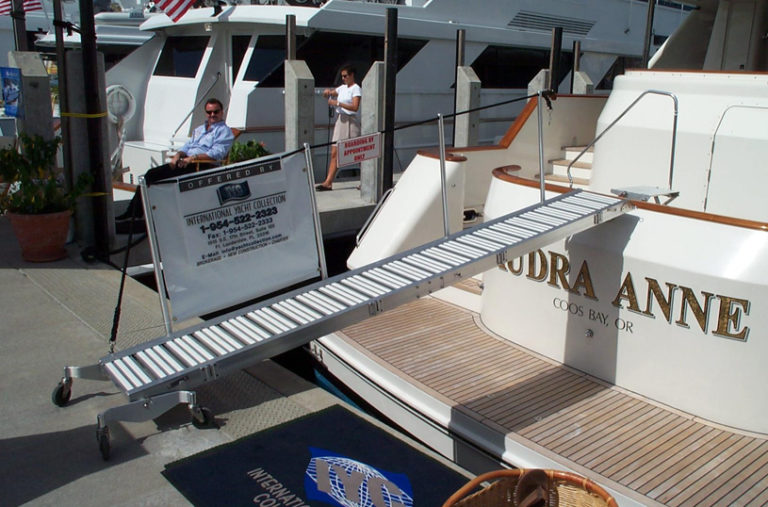 Extruded Aluminum Gangplanks - EC Ruff Marine | Boat Parts and Service