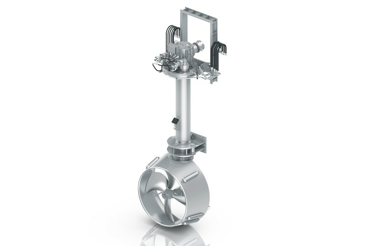 Stern Mounted Azimuth Thruster