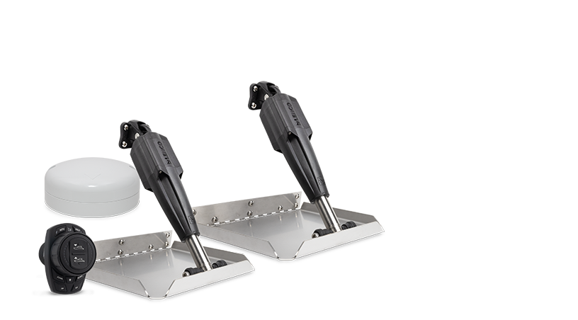 Pro Control Auto Edge Mount Trim Tab Kits (12V)