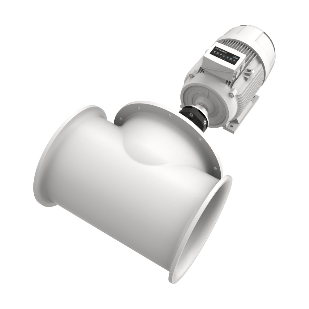 SAC700 tunnel thruster Ø412mm 400V low harmonic IP55 - Image 2